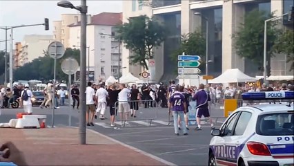 09/10 C1 Lyon - RSC Anderlecht BCS vs Lyon Hooligans