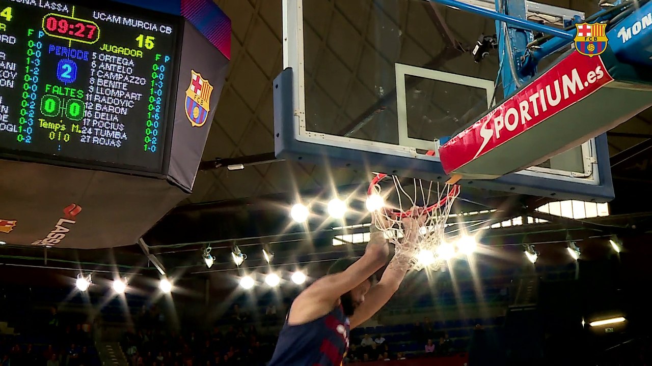 [HIGHLIGHTS] BASKET (ACB): FC Barcelona Lassa - Murcia (73-70)