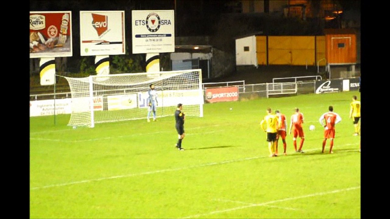Honneur Ligue  CSF :1 - Montélimar : 1
