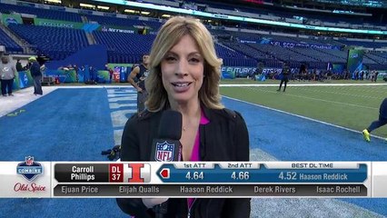 Kim Jones: Garrett says his dad compares him to Julius Peppers