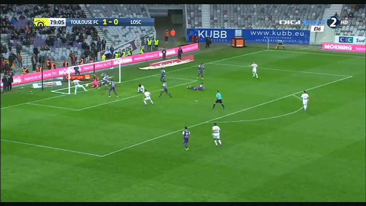 Yassine Benzia Goal HD - Toulouse 1-1 Lille - 05.03.2017