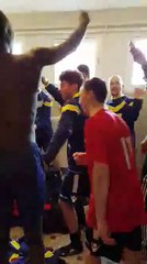 LE CRI DE GUERRE DE NOS U19 APRES LA VICTOIRE