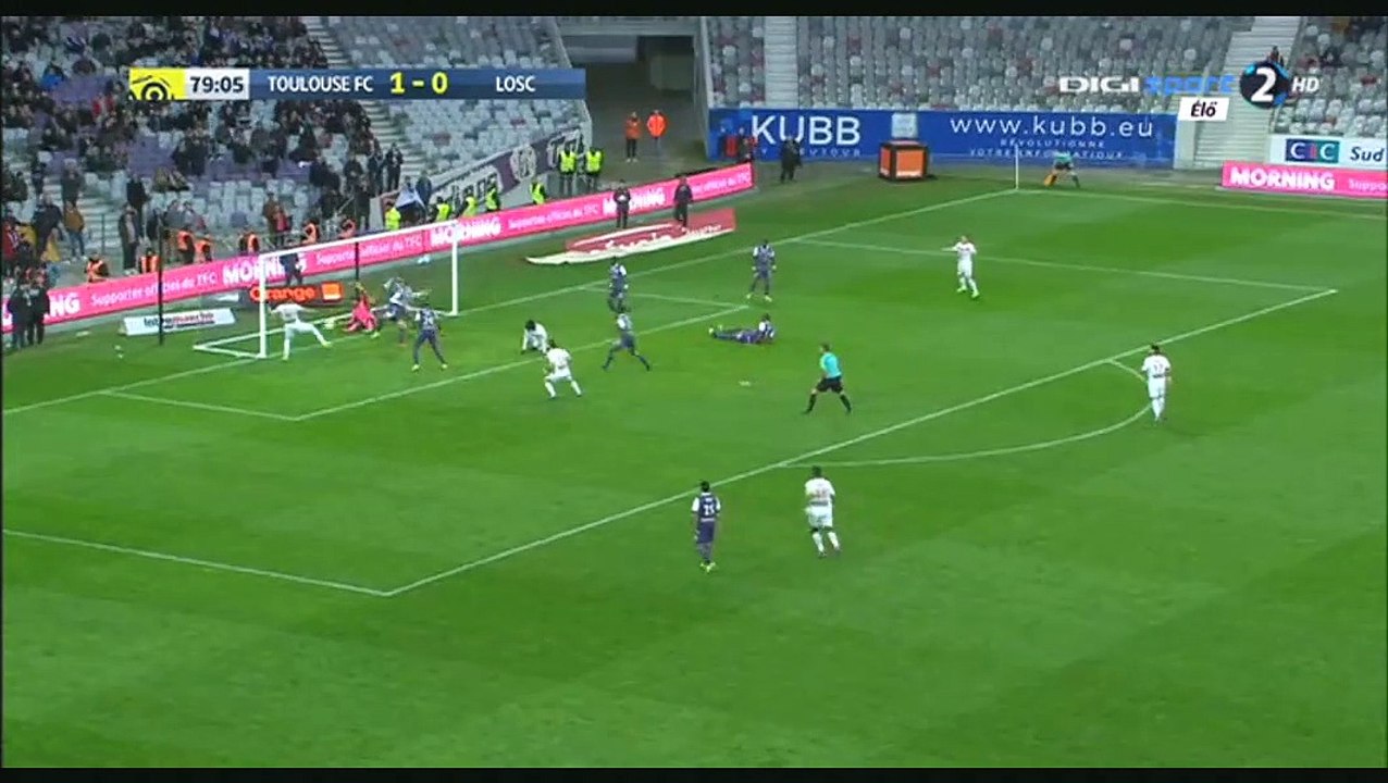 Yassine Benzia Goal HD - Toulouse 1-1 Lille - 05.03.2017