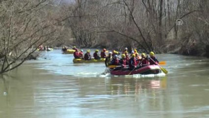 Melen Çayı'nda 100 Bin Raftingci Hedefi