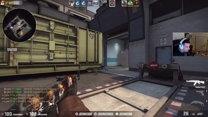 CSGO: steel knifes dazed