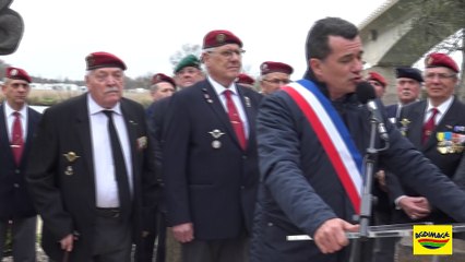 DISCOURS DE GILLES D'ETTORE  CELEBRATION PARACHUTISTES LE 3 MARS 2017
