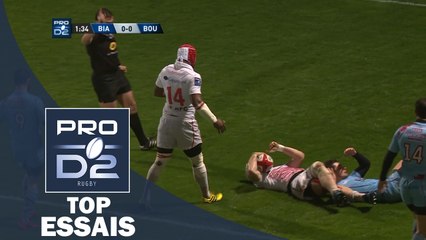 TOP Essais de la J23 – PRO D2 – Saison 2016-2017