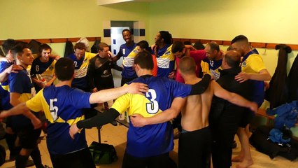 ASCD(B) / St Loubès : les vestiaires, ... après la victoire!!