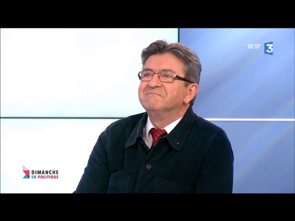 Jean-Luc Mélenchon invité à "Dimanche en politique " sur France 3 le 05/03/2017