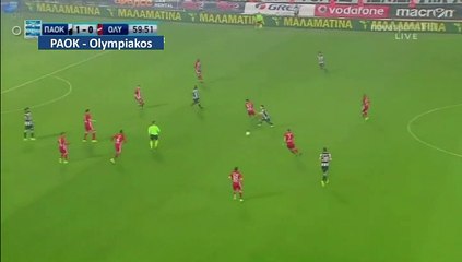 Το γκολ του Αλεξάνταρ Πρίγιοβιτς  - ΠΑΟΚ - Ολυμπιακός  2-0  05.03.2017