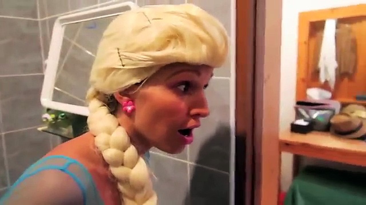 FROZEN ELSA vs HULK FARTING FIRE - Funny Superhero Movie in Real Life