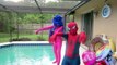 Spiderman Pokemon GO Zombie Attack! - Spiderman vs Elsa vs Joker Pink Spidergirl - Funny Superheroes