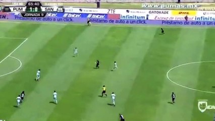 Nicolas Castillo 2nd Goal HD - UNAM Pumas vs Santos Laguna 2-0