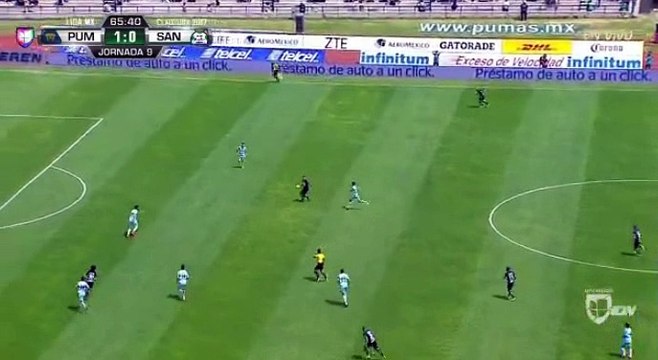 Nicolas Castillo Goal HD - U.N.A.M.- Pumas	2-0	Santos Laguna 05.03.2017