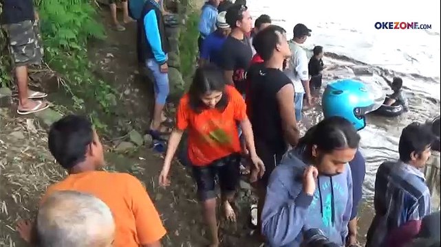 Evakuasi Dramatis Sembilan Wisatawan Terjebak Banjir saat Selfie di Sungai Pandan Arum