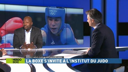 HebdoBoxe - La boxe s'invite à l'institut du judo