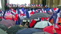 Supporters of France's Fillon stand strong