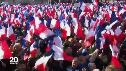 François Fillon à l'offensive du Trocadéro