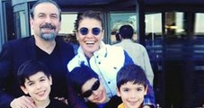Gülben Ergen ve Eski Eşi Mustafa Erdoğan Çocukları İçin Öğle Yemeğinde Buluştu