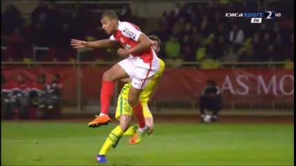 Kylian Mbappe Second Goal vs Nantes (3-0)