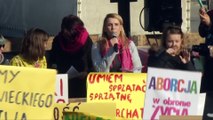 Thousands march against proposed abortion restrictions in Poland