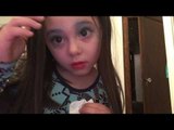 4-Year-Old Girl Gives First Makeup Tutorial