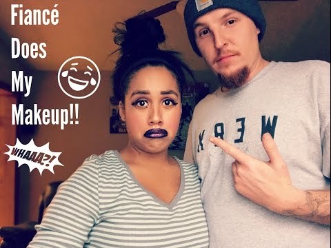 Make-Up Artist Allows Fiancé to Do Her Make-Up