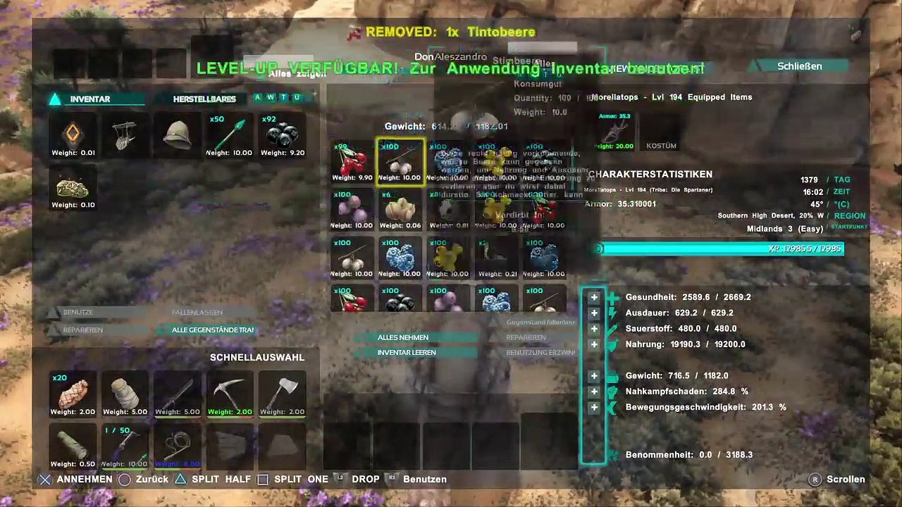 DonAleszandro ARK Survival Evolved : ««-Jäger und Sammler Don Rambo-»» (928)