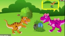 Funny Dinosaur VS Monkey Cartoons For Children - Funny Animals Cartoons For Kids - Curious Georg... [SD, 854x480]
