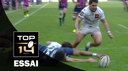 TOP 14 ‐ Essai Waisea VUIDRAVUWALU (SFP) – Paris-Bordeaux-Bègles – J19 – Saison 2016/2017