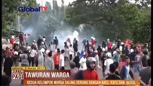 Dua Kelompok Warga di Manggarai Terlibat Tawuran