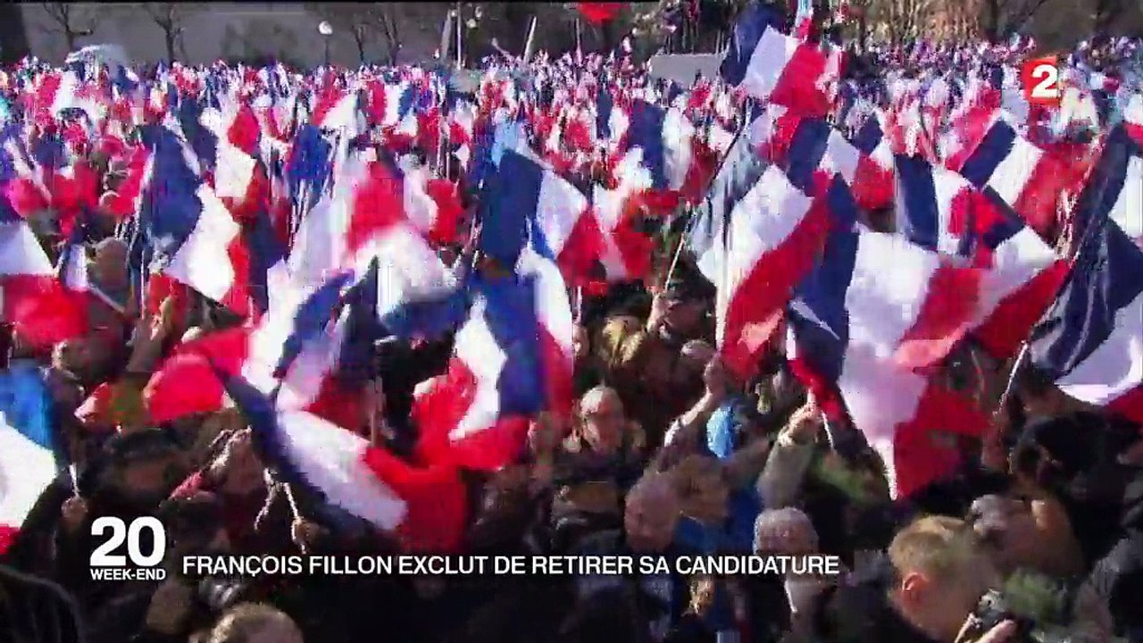 Présidentielle : François Fillon exclut de retirer sa candidature