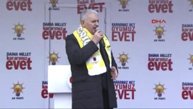 Muş - Başbakan Yıldırım, Muş Mitinginde Konuştu 4