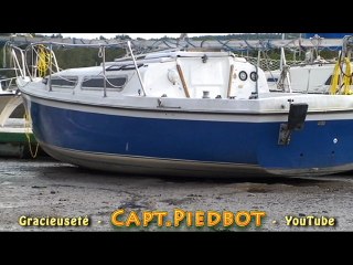 Trois Pistoles - Marina sans eau à la mariée basse.