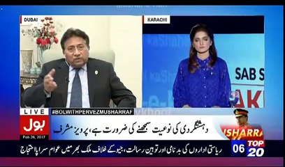 Answer India in his Language- General Pervez Musharraf