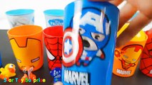 Orbeez Disneys Frozen & Marvel Avengers Surprise Cups Elsa Anna Spiderman Iron Man Surpri