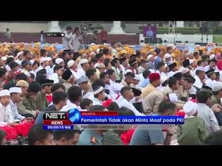 Pemerintah Tidak Akan Minta Maaf Pada PKI - NET24