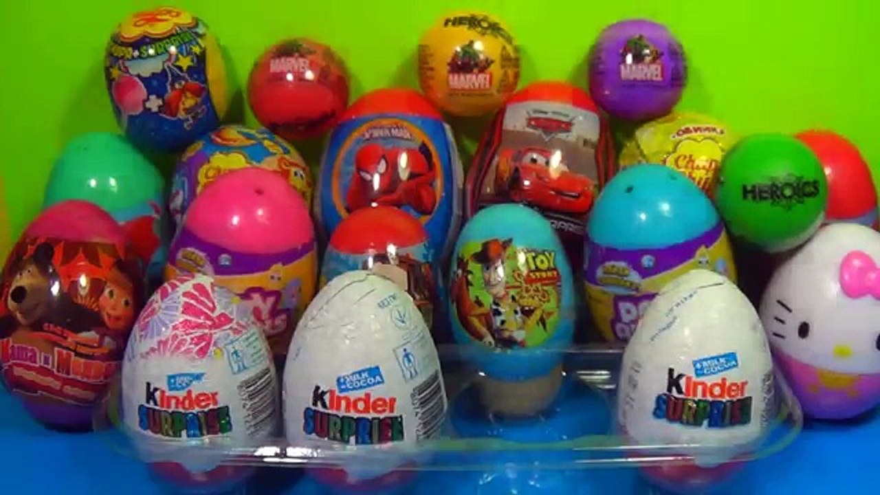 SpongeBob Kinder Surprise egg! 1 of 20 Kinder Surprise and Surprise Eggs!