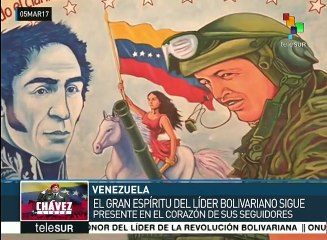 El pueblo venezolano rememora el legado de Hugo Chávez