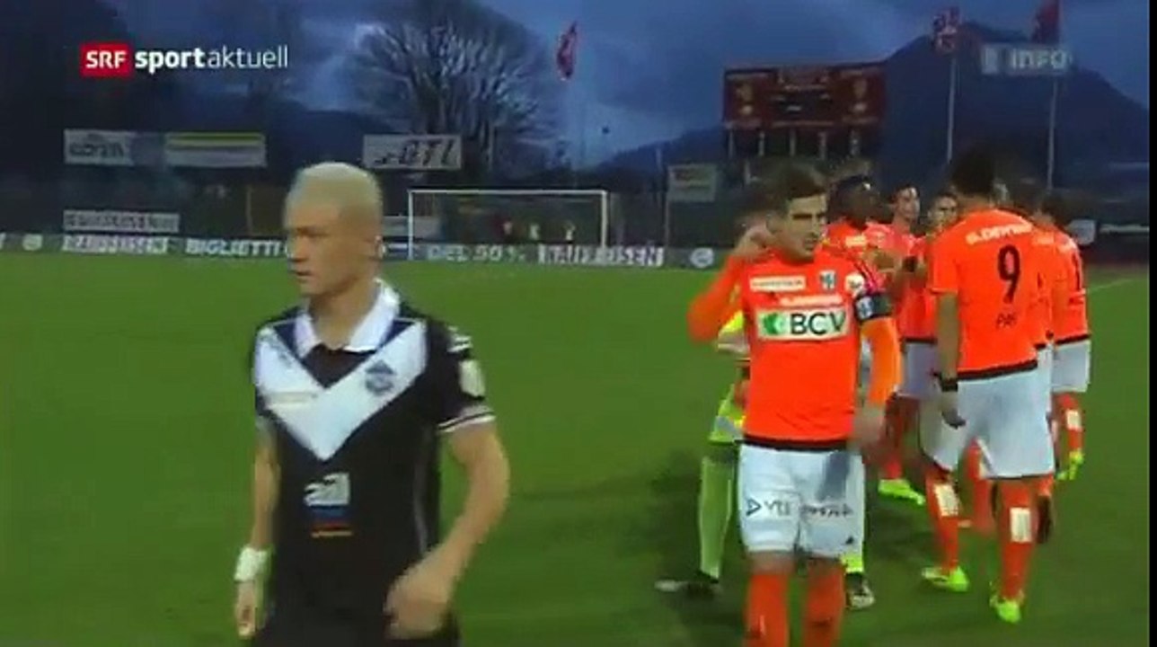FC Lugano 2:1 Lausanne ( Swiss Super League 3 March 2017)