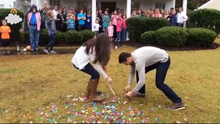 Rainbow Confetti Confuses Couple During Gender Reveal