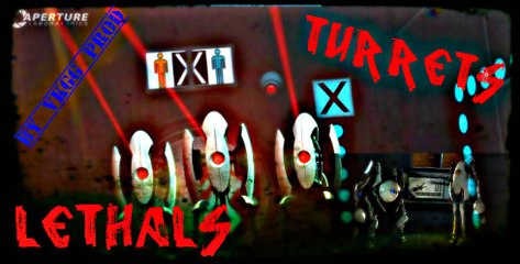 PORTAL2 FUN COOP TURRETS LETHALS (vidéo test)