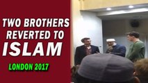 Alhamdulillah !! Two Brothers accepted Islam in East London Mosque