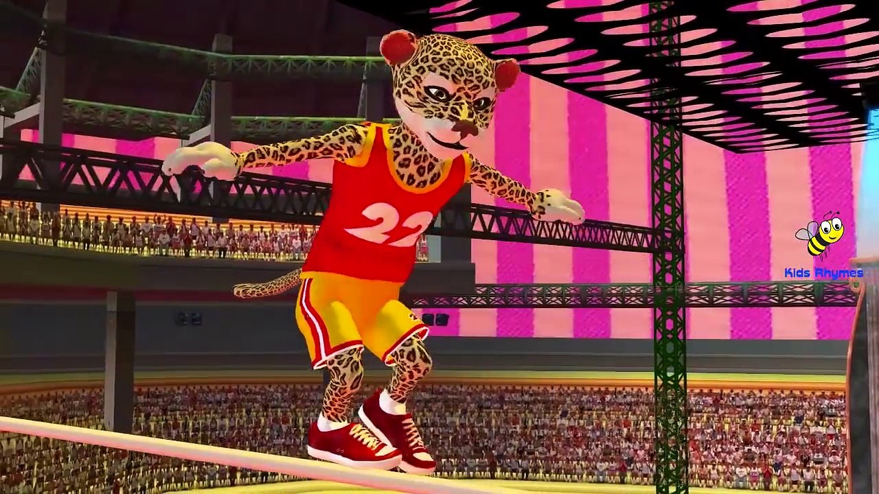 Лев поет Finger семья Рифмуется | Медведь Джони Джони да папа и Король Мультфильмы Конг медсестра