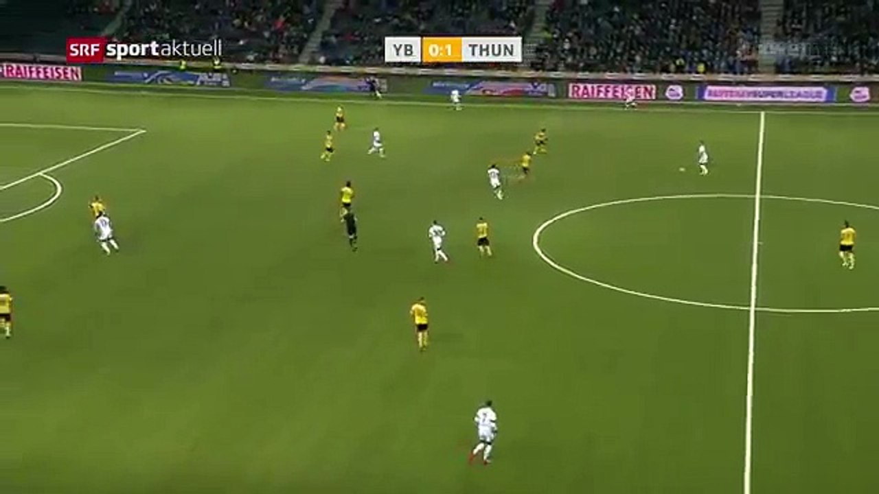 Young Boys 0:2 FC Thun  ( Swiss Super League 4 March 2017)