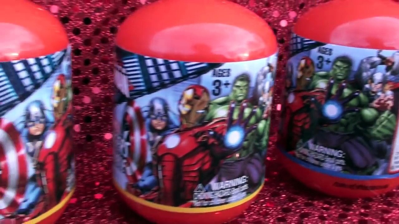 Marvel Ultimate Spider-man Marvel Avengers Assemble Surprise Eggs Web Slinging Spiderman Kids Toys