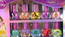 La Princesa de Disney CONGELADO de esmalte de Uñas! Anna Elsa Olaf de la Chispa de BRILLO de LABIOS! SHOPKINS DIVERTIDO