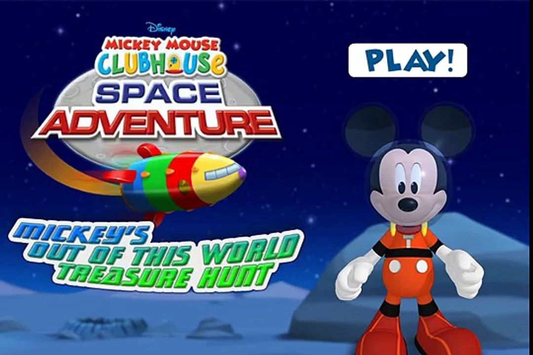 Mickey Mouse Clubhouse Full Episodes Games TV - Mickeys Out of This World Treasure Hunt
