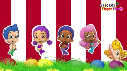 Bubble Guppies Finger Family Song For Kids Toddlers Nursery Rhymes