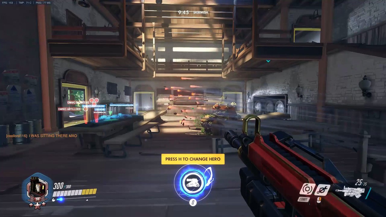 Overwatch: Bastion's Tank with jiggle physics are... interesting
